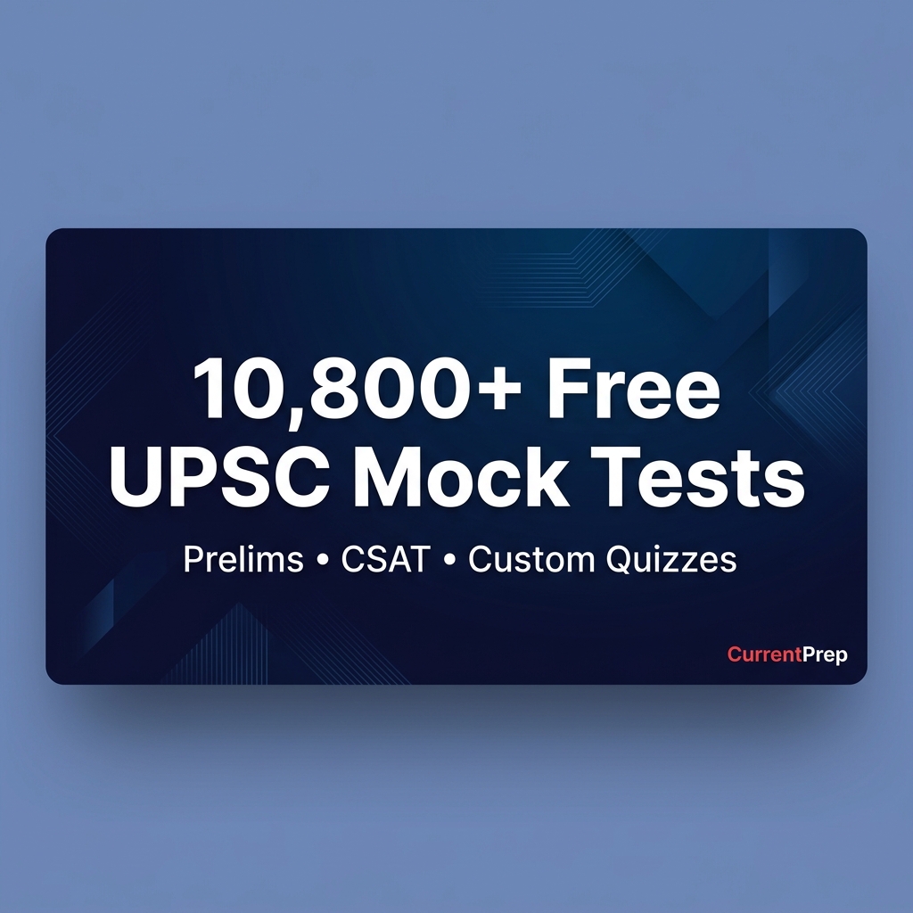 UPSC Prelims 2026 – Date, Syllabus, Strategy & Free Mock Tests ...